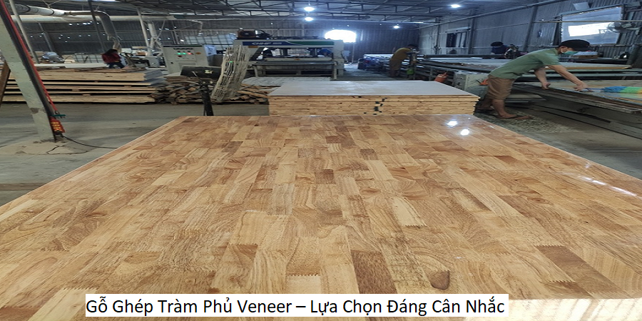 Gỗ Ghép Tràm Phủ Veneer – Lựa Chọn Đáng Cân Nhắc