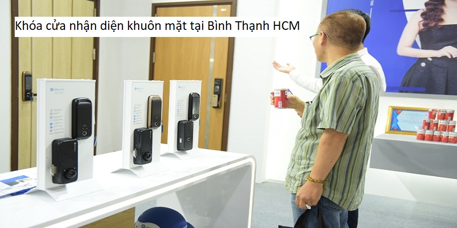 Khóa cửa nhận diện khuôn mặt tại Bình Thạnh HCM