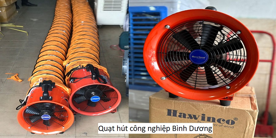 Quạt hút công nghiệp Bình Dương
